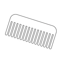 Comb Icon Illustration design
