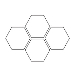 Honey Comb Icon Illustration design