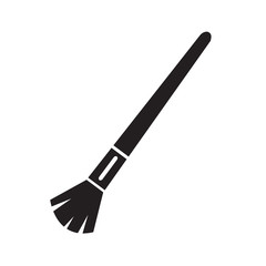 Cosmetic Brush Icon Illustration design