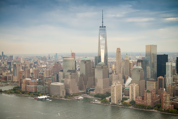 Obraz premium Manhattan skyscrapers in NYC