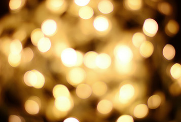 Fototapeta premium Golden bokeh background