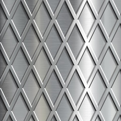 Steel geometrical background