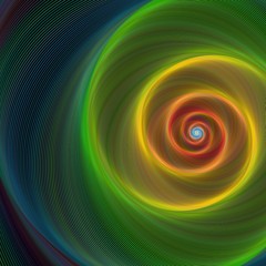 Colorful shiny spiral background