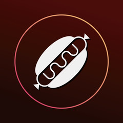 hot dog sausage icon
