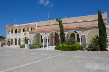 Fototapeta na wymiar Saint George Church, Paralimni, Cyprus.
