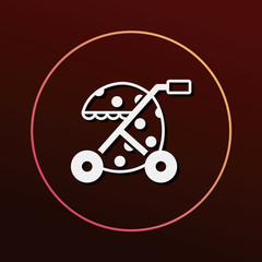 Baby carriages icon