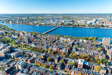 Obraz premium Beautiful Boston skyline