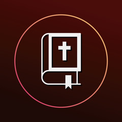 Fototapeta premium bible icon