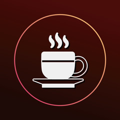 hot coffee icon