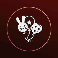toy balloon icon