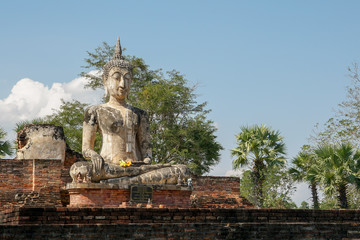 Budda Wat Phra Phai Luang Sukhothai Historical Park