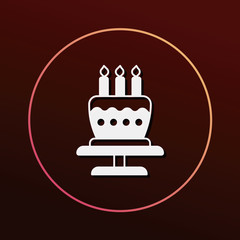 birthday cake icon