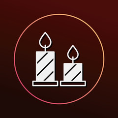 birthday candle icon