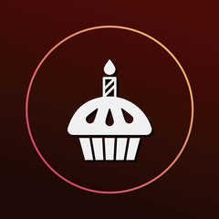 birthday cake icon