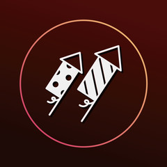 birthday cracker icon