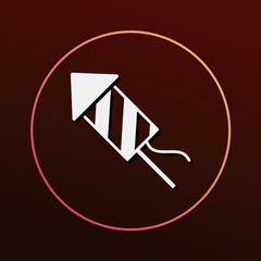 birthday cracker icon