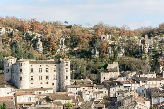 Village de Vogüé en Ardèche