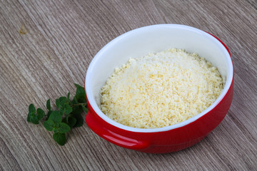 Shredded parmesan