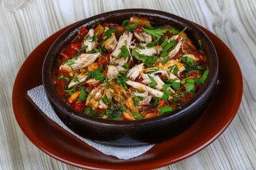 Georgian cuisine - Chahohbili