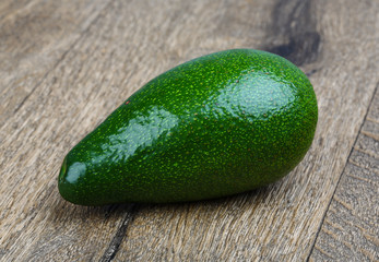 Fresh green ripe avocado