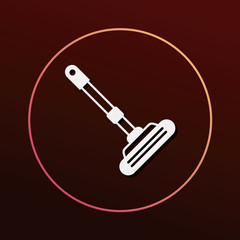 cleaning brush icon