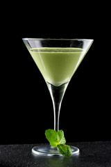 Avocado Margarita mint cocktail