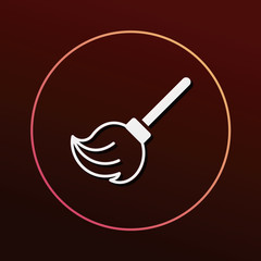 cleaning brush icon