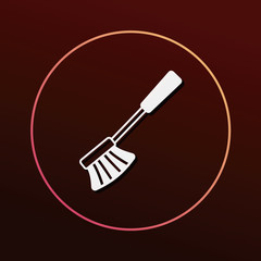 cleaning brush icon