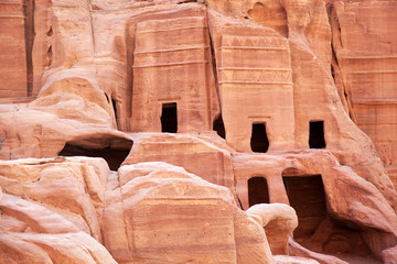 Cave dwellings, Petra.
