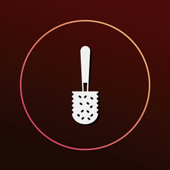 cleaning brush icon