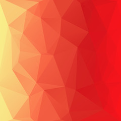 red light polygonal background