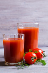 Drink red color
