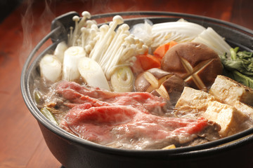 すき焼き　Japanese Sukiyaki