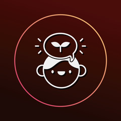 Environmental Awareness person icon
