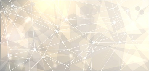 abstract mesh network background