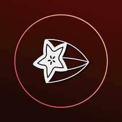 Star fruit icon