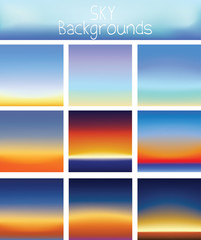 sky background - gradient color background