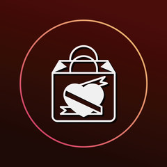 valentine's present icon