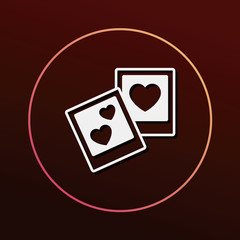 love photo icon