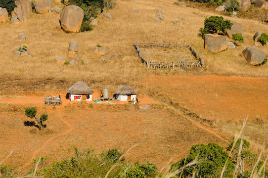 Bauernhof im Swasiland; Afrika