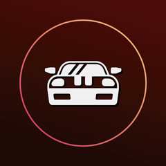 Obraz premium car icon