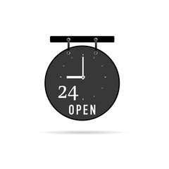 clock circle vector illustration