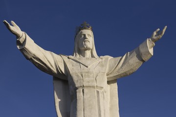 The world's largest statue of Jesus Swiebodzin © agamli
