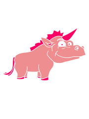 thick male pink unicorn airy comic cartoon