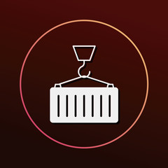 logistics freight icon
