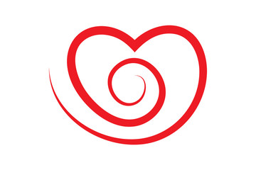 Red Heart, Love and Valentine's Day