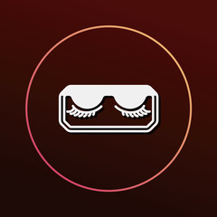 eyelashes icon