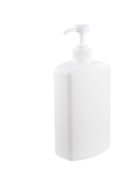 Soap dispenser isolated on white