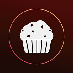 dessert cake icon