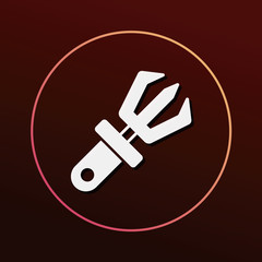 gardening shovel icon